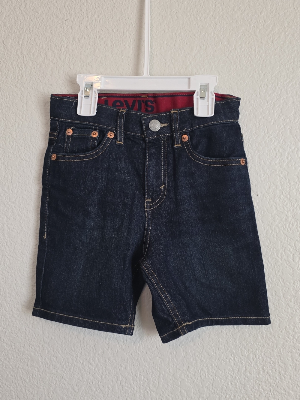 2/$25 Boys Levi's 511 Denim Shorts Size 4/5